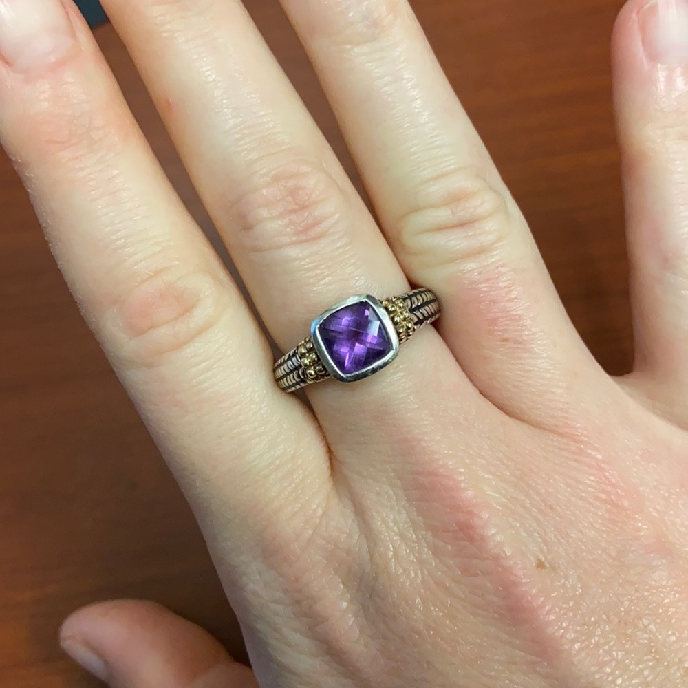 Size 7 David Yurman Inspiring Gold ring